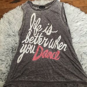 Life Is Better When You Dance Muscle-Tee